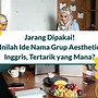 Nama Grup Jumlah Personel